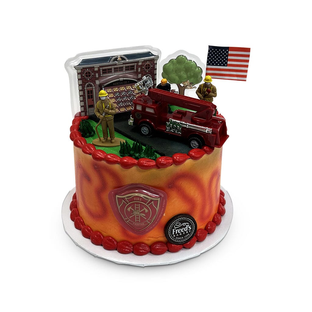 Fire Station Birthday Cake - Image 2